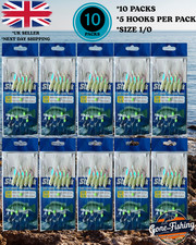 10 PACKS Mackerel Feathers