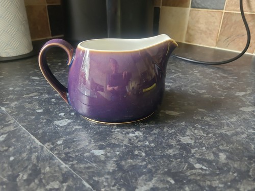 Denby storm plum gravy boat - storm,