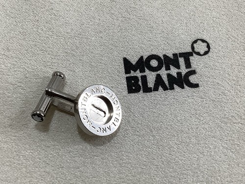 Single mont blanc cufflinks - single,