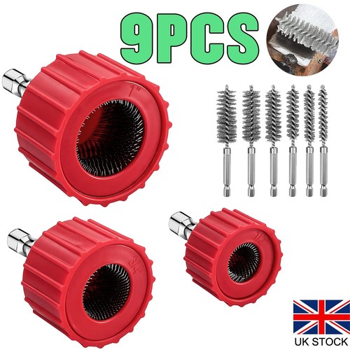 Copper pipe cleaner brush - 9x,