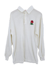 Vintage Halbro England Rugby Union Shirt (Size 44") Made In England