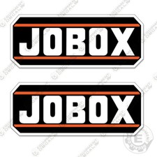 Fits Jobox Decal Kit (Set of 2) Logo Decals Replacement Stickers 12" Logos