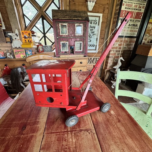 Tri ang crane 1930 vintage - tri-ang,
