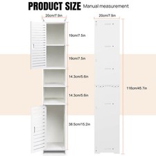 Tall Bathroom Storage Cabinet