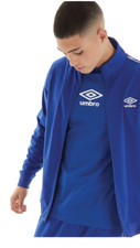 Umbro SPORT RETROTRICOT  Casual leisure FOOTBALL  Jacket BLUE White  Size 2 XL