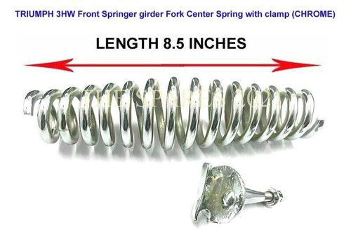 Norton 16h front - front, springer