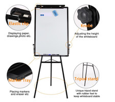 Professional Adjustable 24 x 36 Tripod Whiteboard Magnetic Standing chart Easel 