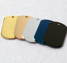 Engraved Dog Tag Personalised