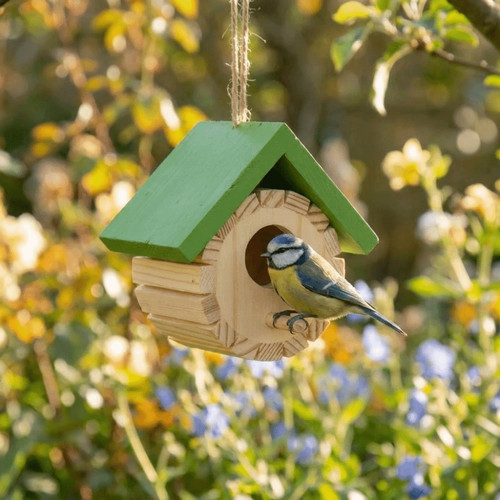 Wooden bird nest garden wild - nest,