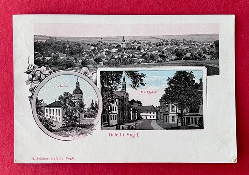 Postcard gefell the - postcard,
