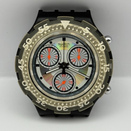 Vintage swatch aqua chrono - vintage,