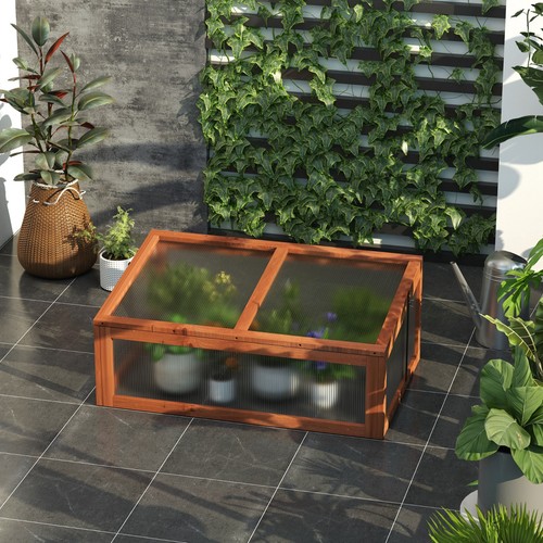 Wooden cold frame greenhouse - cold,
