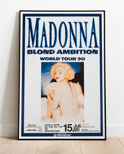 Madonna blond ambition world - ambition,