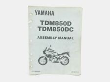 Yamaha TDM 850 Assembly Set Up Instructions Dealer Service OEM for 1992 TDM850D