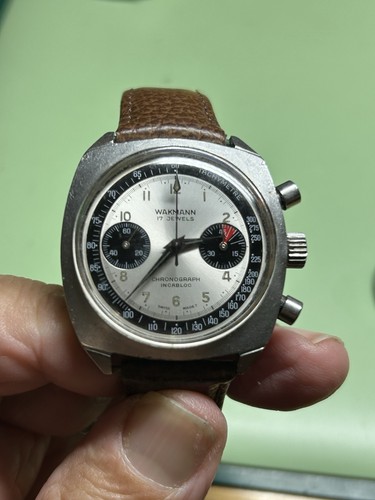 Vintage wakmann chronograph - vintage,