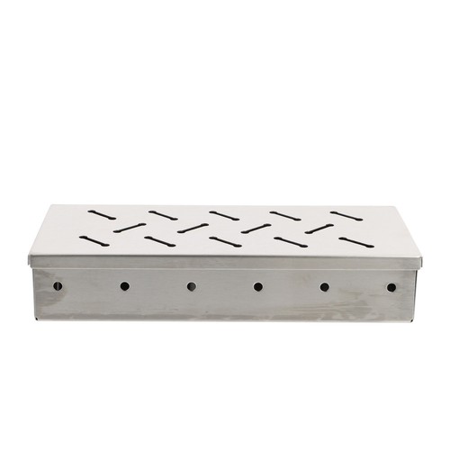 Outdoor grilling smoker box - smoker,
