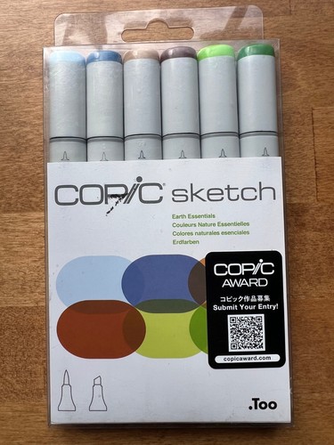 Copic sketch pens set 6 - set,