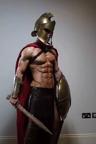 300 spartan full costume - 300,