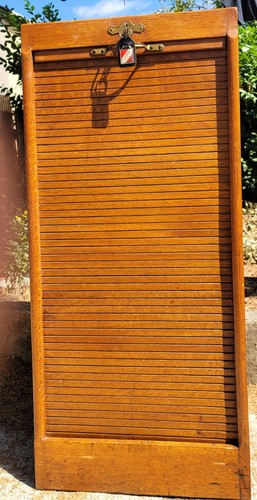 Oak filing cabinet - oak,