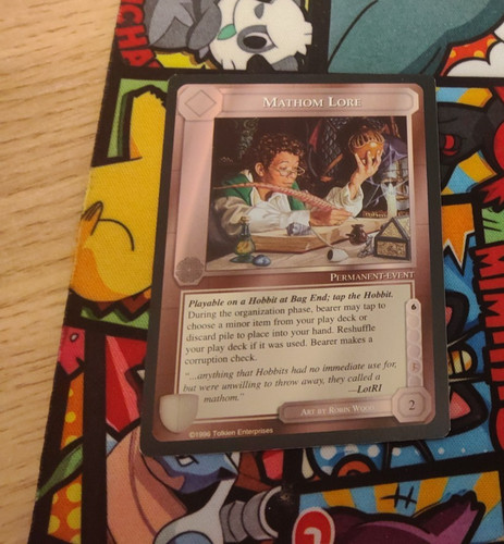 Middle earth ccg tcg mathom - middle,