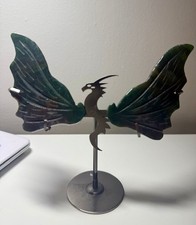 Green Jasper Dragon Wings on