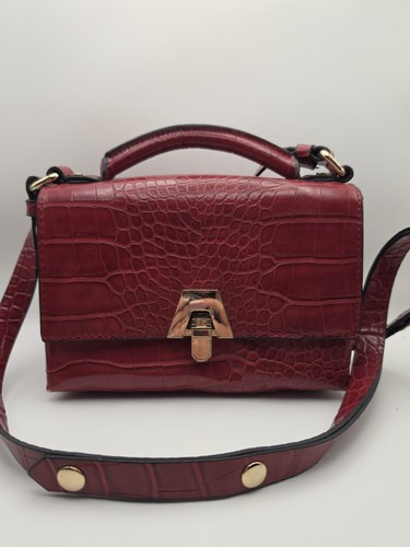 Zara red croc design - zara,
