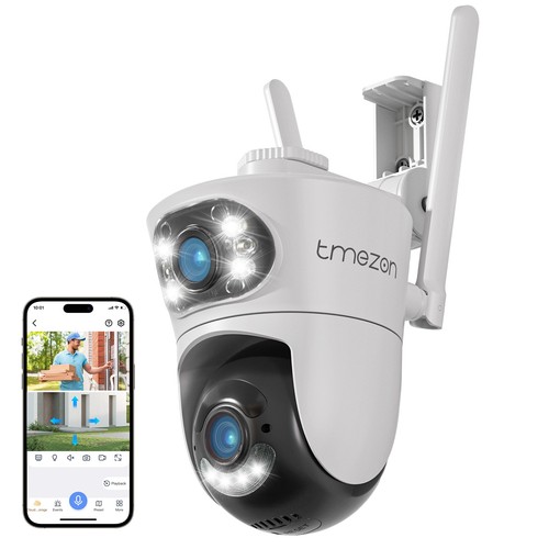 Dual lens 4mp wifi security - dual,