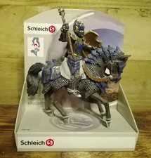 Schleich 72026 World Of History Knights Horse Blue Dragon