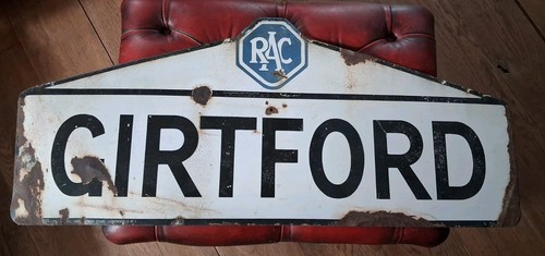 Large enamel sign - c,