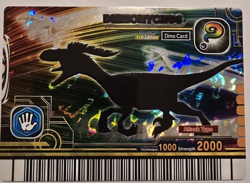 Dinosaur king arcade card - dinosaur,