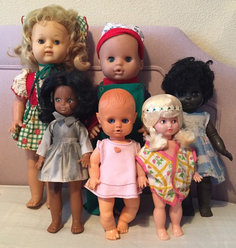 Vintage plastic vinyl creepy - vintage,