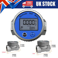 Turbine Digital Diesel Water Fuel Flow Meter Oval Gear Flow Gauge 1inch/3/4Inch