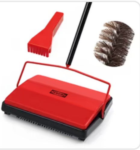 Manual carpet floor sweeper - floor,