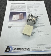 AD-TV 200ST Galvanic  Isolation Amplifier 20-30V DC 0-20 mA 4-20mA Adamczewski