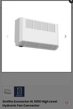 Smith’s Ecovector Fan Convector HL1000 Hydronic Wall Mounted High Level