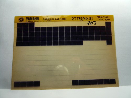 Yamaha dt175 4j4 parts - 4j4,