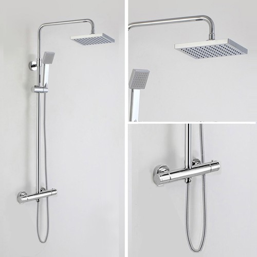Square thermostatic rigid - thermostatic,