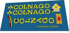 Colnago Super 1974 frame decal set