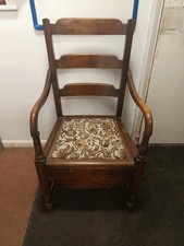 Antique commode chair/original