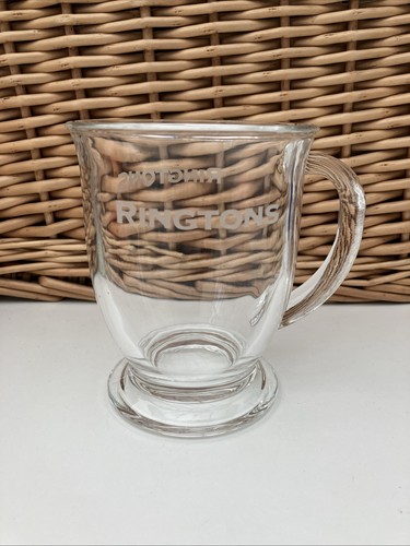 Ringtons etched glass - etched,