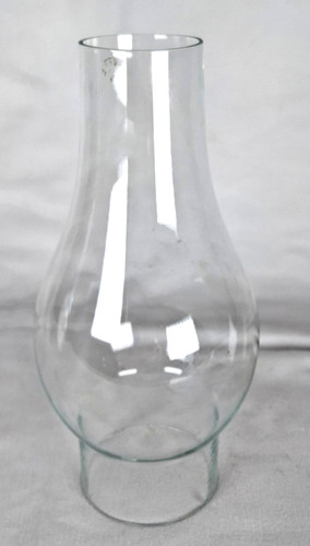 Vintage clear glass oil - clear,