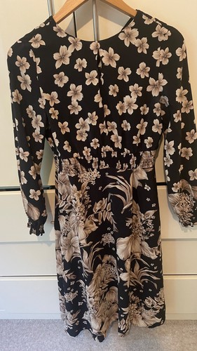 Zara women floral midi dress - women,
