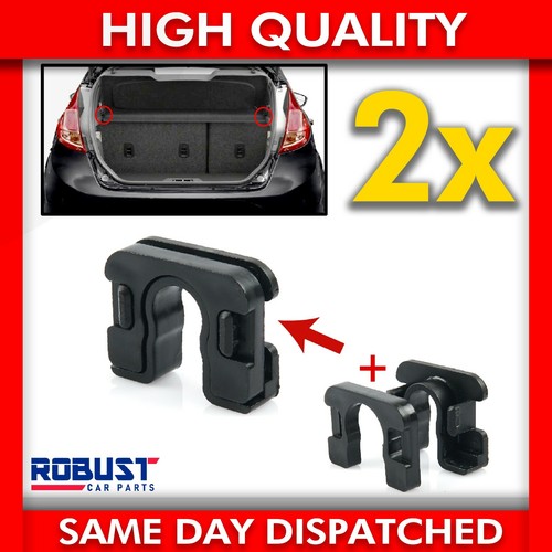 Rear parcel shelf fastening - rear,