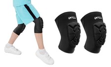 Knee Pads Kids Knee Sleeve Volleyball Padded Compression Pair Sports Children