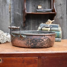 Antique Large Rolled Edge