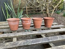 4 Vintage Terracotta Hand