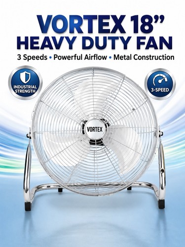 Metal floor fan high - ,