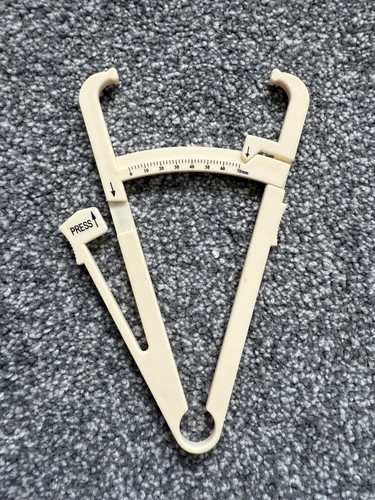 Body fat caliper - caliper, skinfold