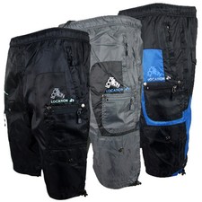 Mens Location Interstellar Cargo Shorts Mesh Lined Multi Pocket Waterproof Sze S