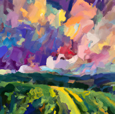 ORIGINAL LANDSCAPE PAINTING -